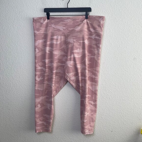 Athleta Elation 7/8 Tight | Size 3X | Orchid Pink Camo Size 3X - Picture 4 of 9